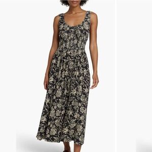 Faherty Sunseeker Floral Sleeveless Maxi Dress
